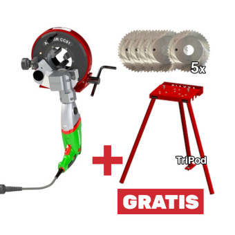 AXXAIR Orbitální pila (řezačka) CC81M Ø 5–78 mm